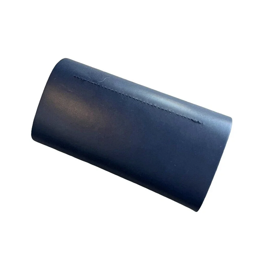 Polo Ralph Lauren Navy Blue Eyeglass Sunglasses Hard Clamshell Case Snap Closure